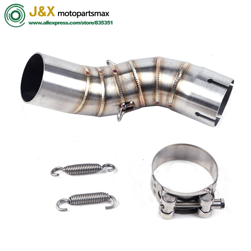 Motorcycle Full Exhaust System Escape Middle Link Pipe Muffler Slip On For kawasaki Z900 Ninja900 2017 2018
Motorcycle Full Exhaust System Escape Middle Link Pipe Muffler Slip On For kawasaki Z900 Ninja900 2017 2018