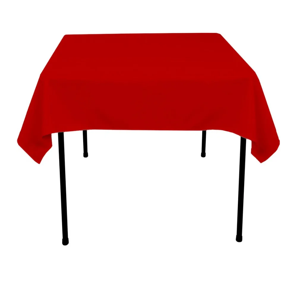 RED(10pcs/lot)High quality 100% visa polyester tablecloth SIZE 57"*57"/cover for table decoration/square wedding table linens
RED(10pcs/lot)High quality 100% visa polyester tablecloth SIZE 57"*57"/cover for table decoration/square wedding table linens
