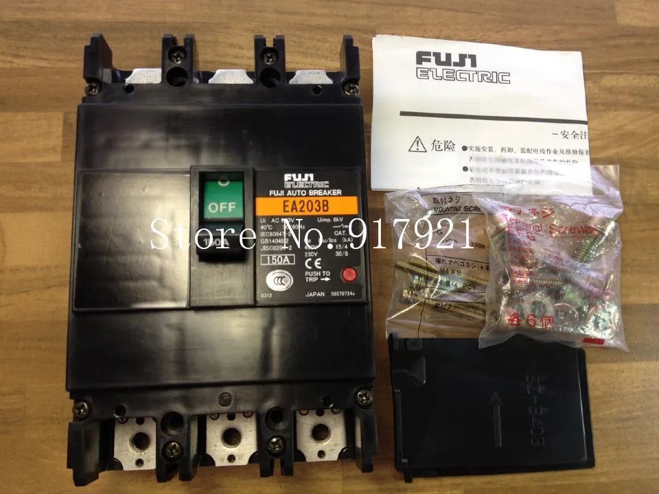 [ZOB] Оригинальный японский Fuji FUJI EA203B автоматический выключатель 3P150A импортный