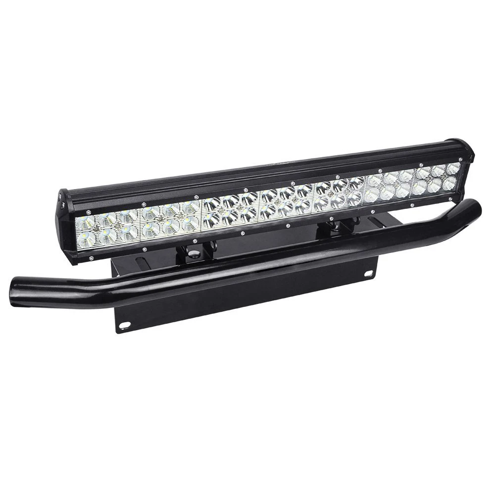20inch 126w combo led light bar + 23" bull bar front bumper license plate Mount bracket for trucks offroad 4WD 4x4 tractor Car
20inch 126w combo led light bar + 23" bull bar front bumper license plate Mount bracket for trucks offroad 4WD 4x4 tractor Car