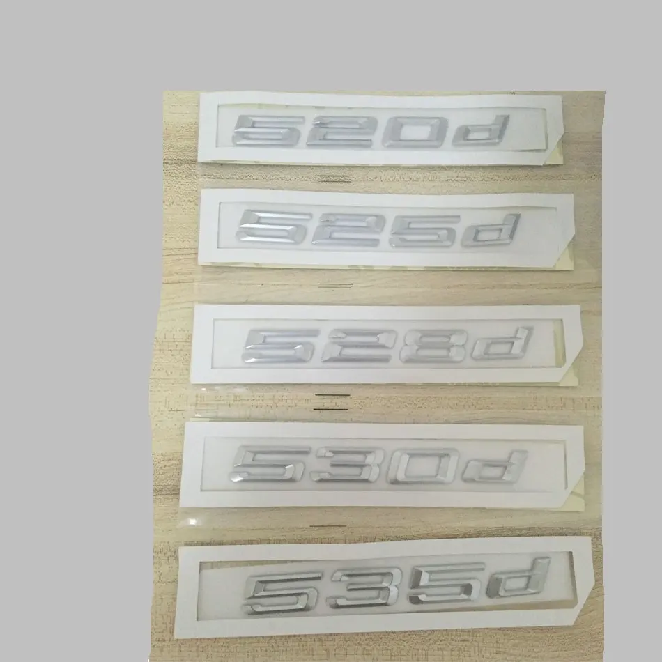 1 Pcs 3D letter number 320d 330d 335d 328d 325d 530d 535d 528d 525d 520d car Emblem Badge sticker Car Fender Stick Car Styling
1 Pcs 3D letter number 320d 330d 335d 328d 325d 530d 535d 528d 525d 520d car Emblem Badge sticker Car Fender Stick Car Styling