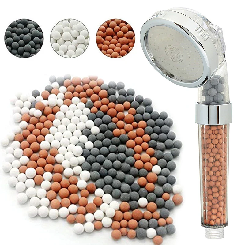 Fashion 1Set SPA Shower Head Energy Beads Filter Handheld Bathroom Pressurize Saving Water Tool Sprayer Head
Fashion 1Set SPA Shower Head Energy Beads Filter Handheld Bathroom Pressurize Saving Water Tool Sprayer Head