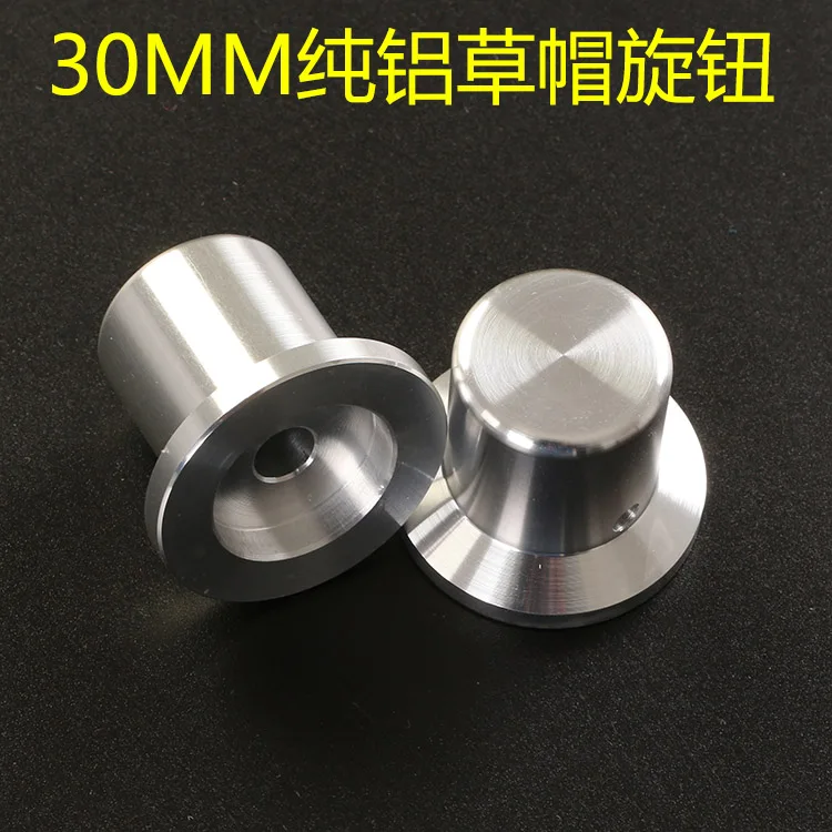 30mm diameter pure aluminum solid volume potentiometer knob with ALPS27 AMPLIFIERS
30mm diameter pure aluminum solid volume potentiometer knob with ALPS27 AMPLIFIERS