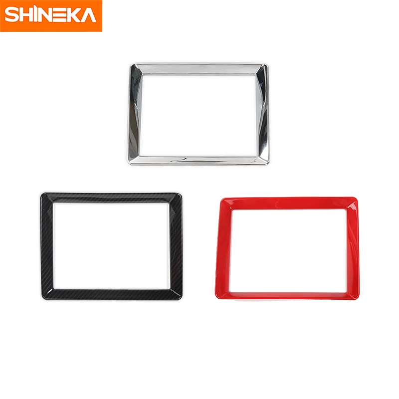 SHINEKA ABS Car-Styling Auto GPS Dashboard Decoration Panel Trim Frame Cover Sticker For Jeep Grand Cherokee 2011-2016
SHINEKA ABS Car-Styling Auto GPS Dashboard Decoration Panel Trim Frame Cover Sticker For Jeep Grand Cherokee 2011-2016