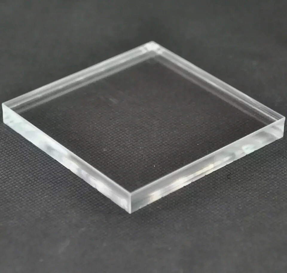 150*150*15mm Clear Acrylic Square Jewelry Display Solid Window Showing Stand Panel For Cosmetic | Украшения и аксессуары