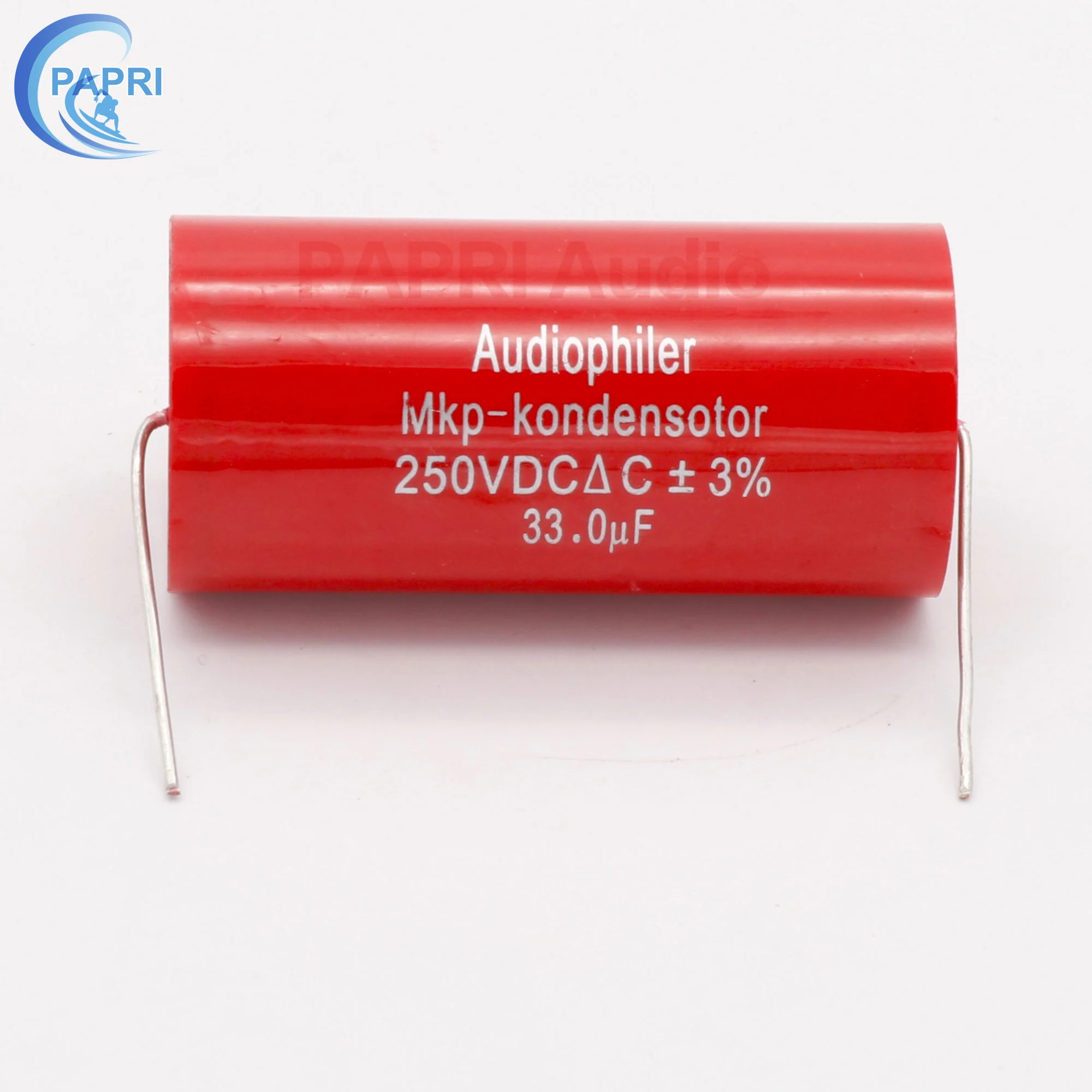 PAPRI 33UF 250VDC Axial MKP DIY Audio Grade Capacitor For HiFi Tube Guitar Amplifier Lot/1PCS
PAPRI 33UF 250VDC Axial MKP DIY Audio Grade Capacitor For HiFi Tube Guitar Amplifier Lot/1PCS