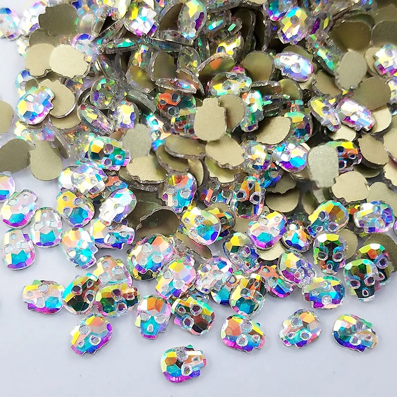 10pcs Crystal AB Skull Nail Rhinestone Alloy, 3d FlatBack Nail Art Decorations Glitter DIY Japan Nail Jewelry Pendant
10pcs Crystal AB Skull Nail Rhinestone Alloy, 3d FlatBack Nail Art Decorations Glitter DIY Japan Nail Jewelry Pendant