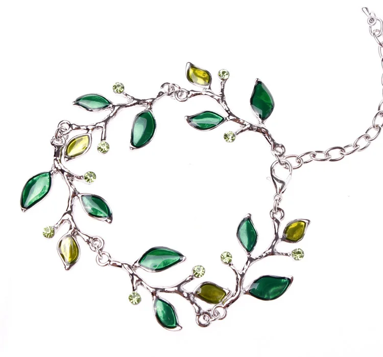 Top Quality Alloy Leaf bracelets Enamel Chain Bracelet Fashion jewelry wholesale S229
Top Quality Alloy Leaf bracelets Enamel Chain Bracelet Fashion jewelry wholesale S229