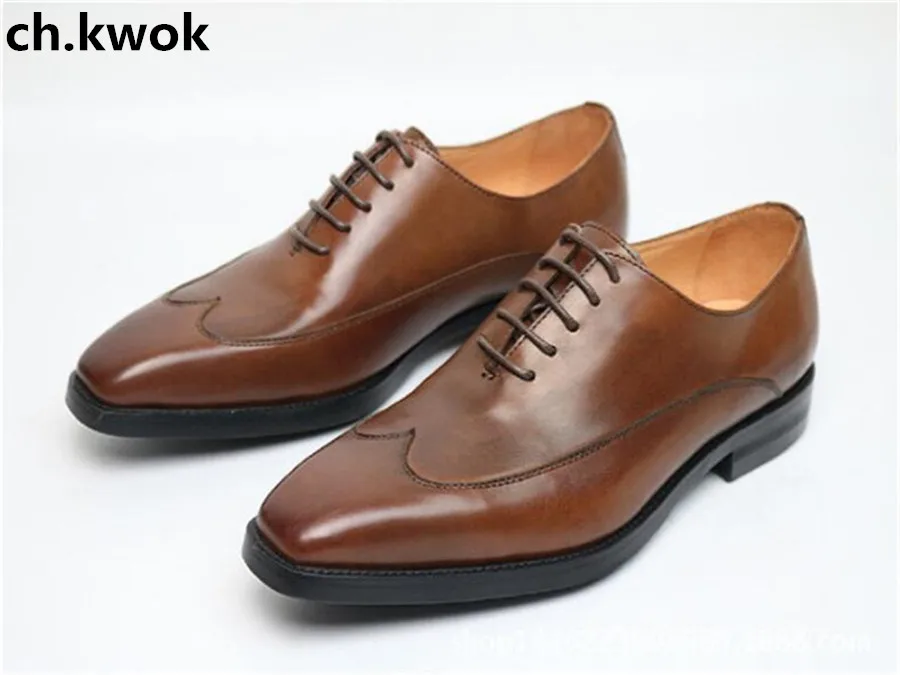 European American style business men handmade leather shoes men leather square head lace-up low-heeled shoes2018
European American style business men handmade leather shoes men leather square head lace-up low-heeled shoes2018