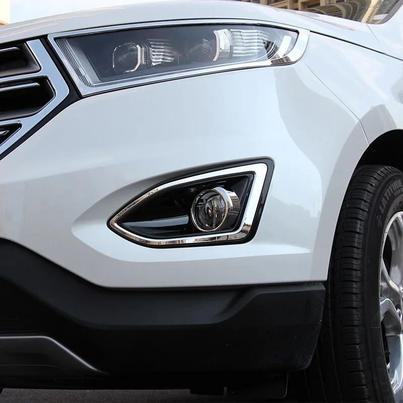 ABS Chrome For Ford Edge 2015 2016 2017 Accessories Car Front Fog Lamp Light Panel Decoration Cover Trim Car Styling 2Pcs
ABS Chrome For Ford Edge 2015 2016 2017 Accessories Car Front Fog Lamp Light Panel Decoration Cover Trim Car Styling 2Pcs