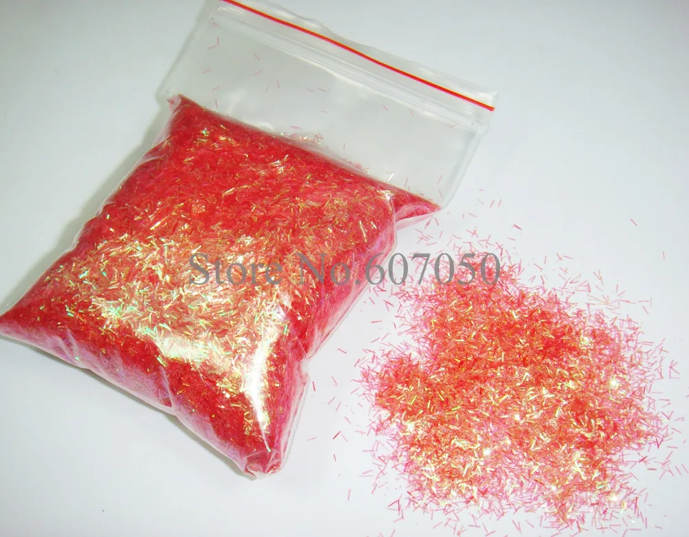 50g/bag Rainbow Red Color Shining Nail Glitter Strips Powder for DIY Nail Art Decoration
50g/bag Rainbow Red Color Shining Nail Glitter Strips Powder for DIY Nail Art Decoration