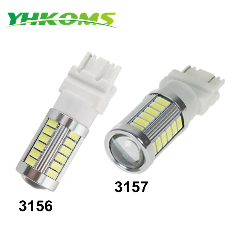 YHKOMS 33 Chips 3156 LED Reverse Light 3157 3057 3155 3357 3457 4157 Bulb Extremely Bright White Amber 360 Degree Lighting Lamp
YHKOMS 33 Chips 3156 LED Reverse Light 3157 3057 3155 3357 3457 4157 Bulb Extremely Bright White Amber 360 Degree Lighting Lamp