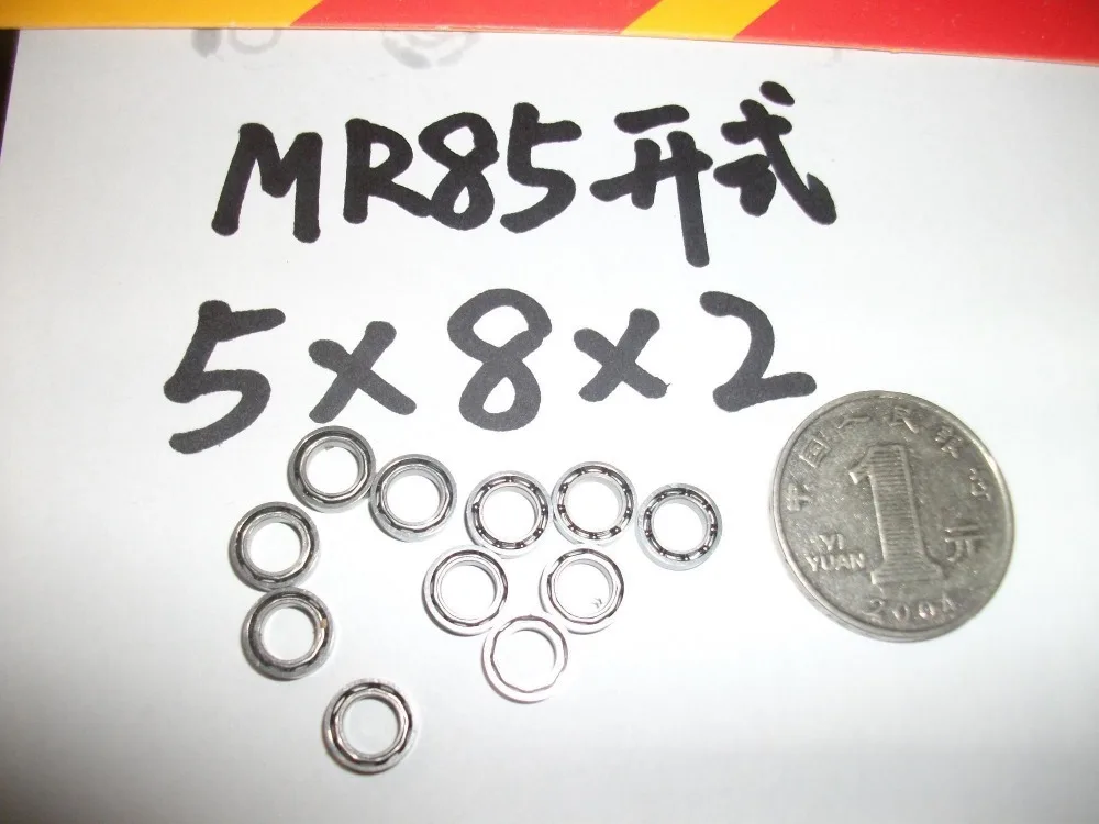 10pcs 5 x 8 x 2mm Miniature ball Bearings Deep Groove mini micro open bearing fast shipping miniaturas
10pcs 5 x 8 x 2mm Miniature ball Bearings Deep Groove mini micro open bearing fast shipping miniaturas