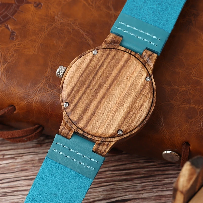 Creative Women Watches Blue Genuine Leather Modern Minimalist Retro Retro Wooden Bamboo Ladies Watch Casual Clock Top Gifts
Creative Women Watches Blue Genuine Leather Modern Minimalist Retro Retro Wooden Bamboo Ladies Watch Casual Clock Top Gifts