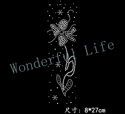 Free shipping long dot shining flower for ladys hot fix rhinestones Iron on heat transfer design for clothing
Free shipping long dot shining flower for ladys hot fix rhinestones Iron on heat transfer design for clothing