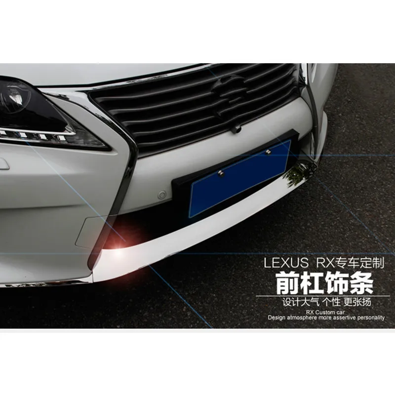 Для Lexus RX350 RX450 F Sport, высококачественный передний бампер из нержавеющей стали, Стайлинг автомобиля
Для Lexus RX350 RX450 F Sport, высококачественный передний бампер из нержавеющей стали, Стайлинг автомобиля
