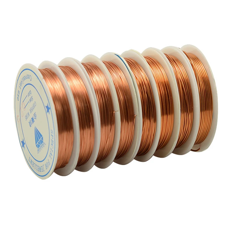 3PCS Copper Wire 0.3/0.4/0.5/0.6/0.8/1MM Copper Silver Plated Beading Jewelry DIY Bracelet Earring Handwork Making Line Roll
3PCS Copper Wire 0.3/0.4/0.5/0.6/0.8/1MM Copper Silver Plated Beading Jewelry DIY Bracelet Earring Handwork Making Line Roll