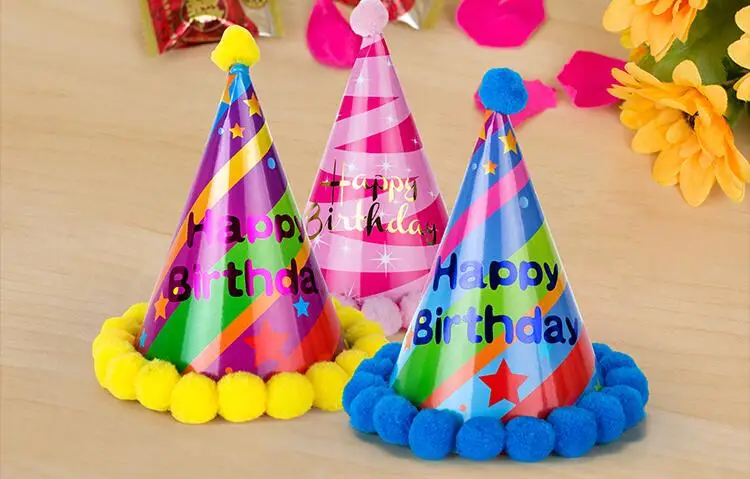 Free Shipping 20pcs/lot 2017 New Style Rainbow Color With Woll Ball Party Paper Hat For Children Birthday
Free Shipping 20pcs/lot 2017 New Style Rainbow Color With Woll Ball Party Paper Hat For Children Birthday