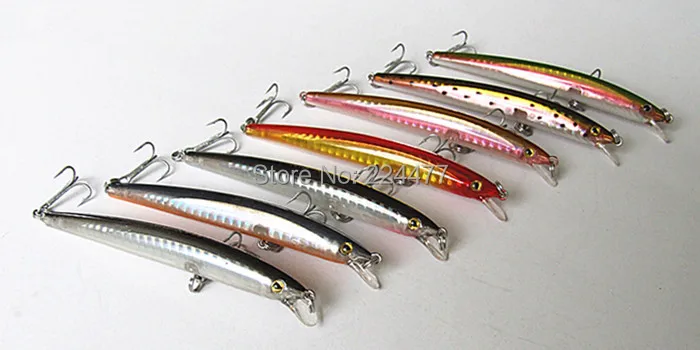 10cm 8g Minnow Bait Fishing lure Fishing Tackle China Hook Hard Plastic False Lure Casting Spinner Bait Sea Lure Sinking Type
10cm 8g Minnow Bait Fishing lure Fishing Tackle China Hook Hard Plastic False Lure Casting Spinner Bait Sea Lure Sinking Type