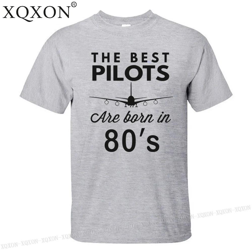 XQXON-best pilots are born in 80's birthday gift t-shirt summer new printed 100% cotton tshirt pilot men t shirt K237
XQXON-best pilots are born in 80's birthday gift t-shirt summer new printed 100% cotton tshirt pilot men t shirt K237