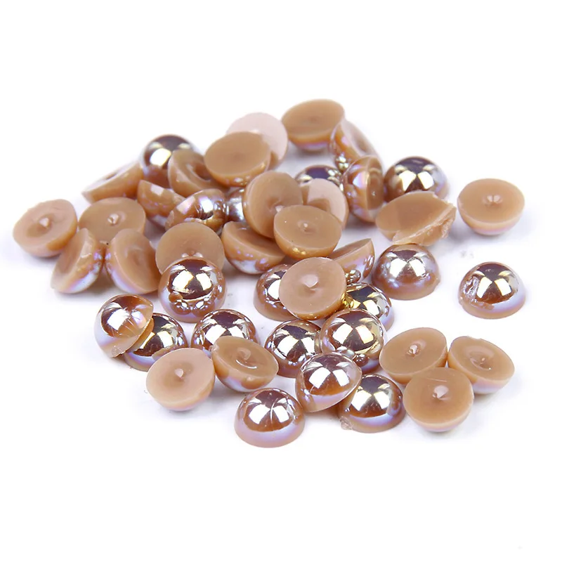 Jelly Light Coffee AB Color 1.5mm~12mm All Size Choice Flat back ABS round Half Pearl beads, imitation plastic half pearl beads 
Jelly Light Coffee AB Color 1.5mm~12mm All Size Choice Flat back ABS round Half Pearl beads, imitation plastic half pearl beads