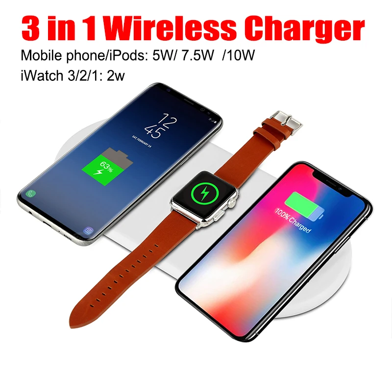 10W Qi Wireless Charger For iphone X 7 8 Plus For Apple Earphone Quick Charge For Apple Watch 1 2 3 4 For Samsung S9 S10
10W Qi Wireless Charger For iphone X 7 8 Plus For Apple Earphone Quick Charge For Apple Watch 1 2 3 4 For Samsung S9 S10