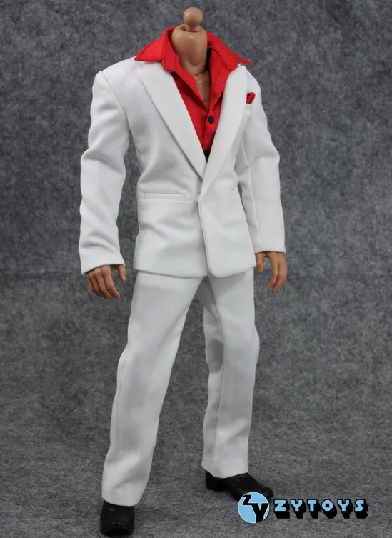 ZYToys ZY5006 1/6 Аль Пачино белый костюм для 12 дюймов энтербей Hottoys дам сделал