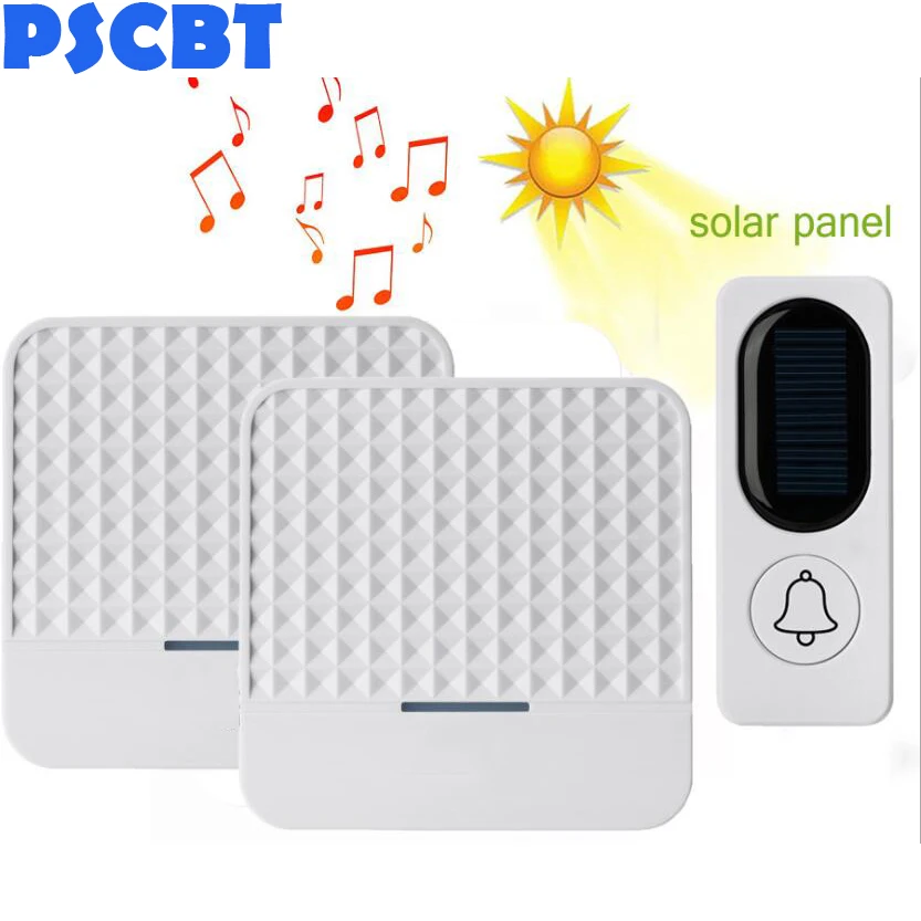 300M Range Solar Power Wireless Doorbell With Night Light AC 90-260V EU, UK, US Plug Waterproof Door Bell 52 Pleasant Melody
300M Range Solar Power Wireless Doorbell With Night Light AC 90-260V EU, UK, US Plug Waterproof Door Bell 52 Pleasant Melody