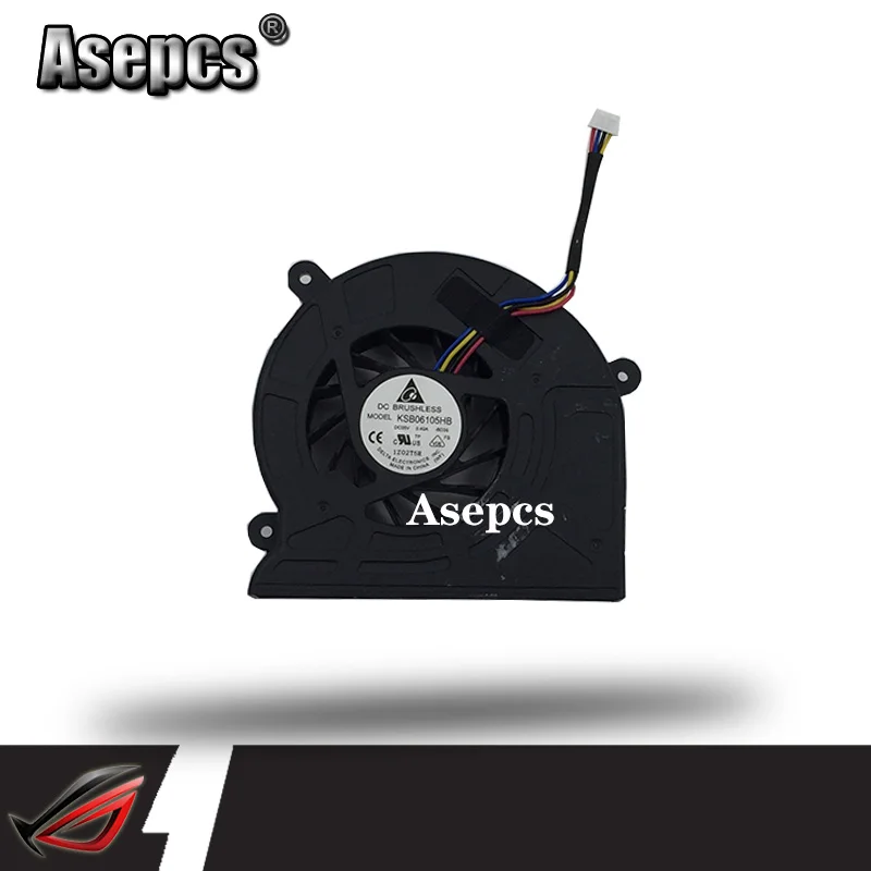 Новый вентилятор процессора для For Asus G73 G73JH G53 G53SW G53SX G73J G73S G53JW2 охлаждающий cpu KSB06105HB