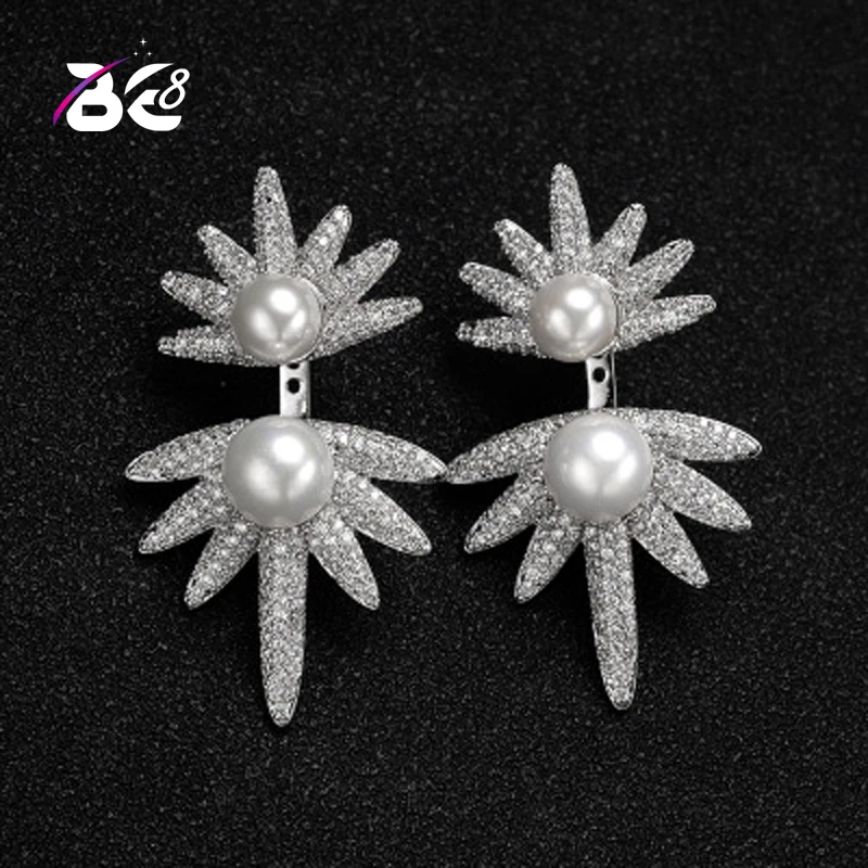 Be 8 2018 New European AAA Cubic Zirconia Sunflower Shaped White Color Stud Earrings Women's Accessaries Boucle D'oreille E657
Be 8 2018 New European AAA Cubic Zirconia Sunflower Shaped White Color Stud Earrings Women's Accessaries Boucle D'oreille E657