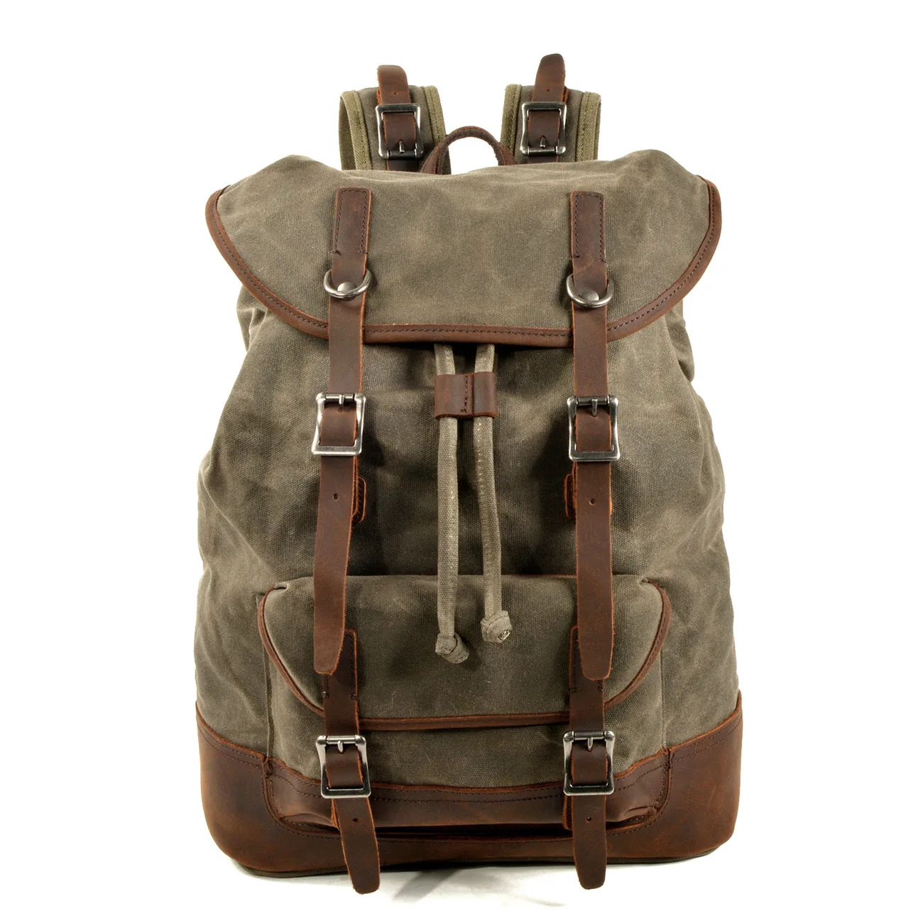 2022 Men Canvas Backpack Leather Laptop Bags Waterproof Traveling Rucksack Male Large Capacity Vintage Daypack Mochilas
2022 Men Canvas Backpack Leather Laptop Bags Waterproof Traveling Rucksack Male Large Capacity Vintage Daypack Mochilas