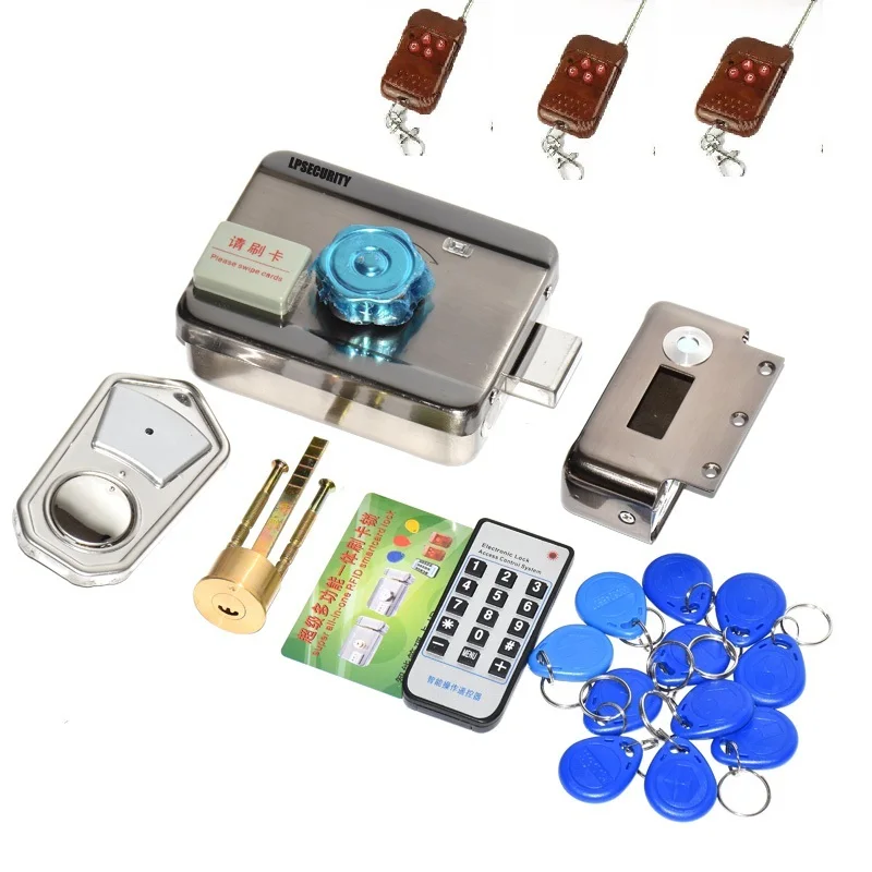 Remote control Electronic Door Lock for Video Intercom Video Door Phone Wired with Smart Card Home Security System Kit
Remote control Electronic Door Lock for Video Intercom Video Door Phone Wired with Smart Card Home Security System Kit