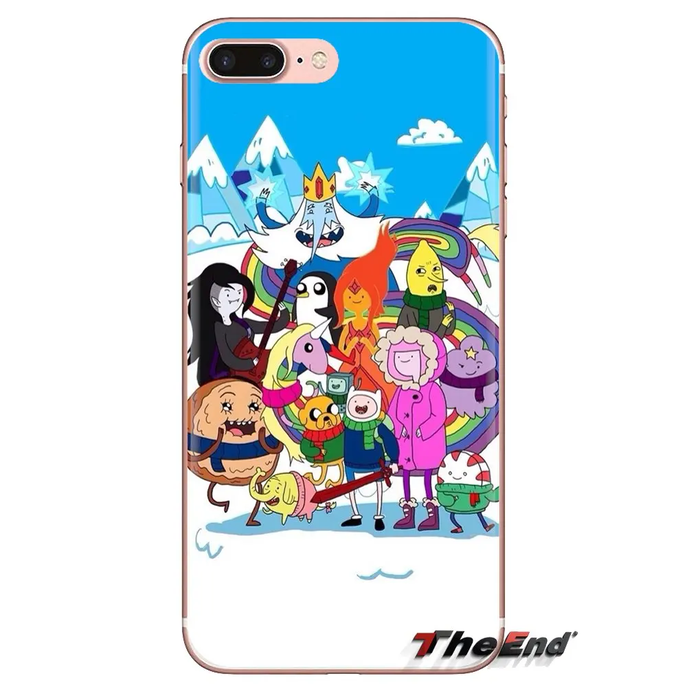 Мобильные обои Adventure time для Samsung Galaxy J1 J2 J3 J4 J5 J6 J7 J8 Plus 2018 Prime 2015 2016 2017 мягкий