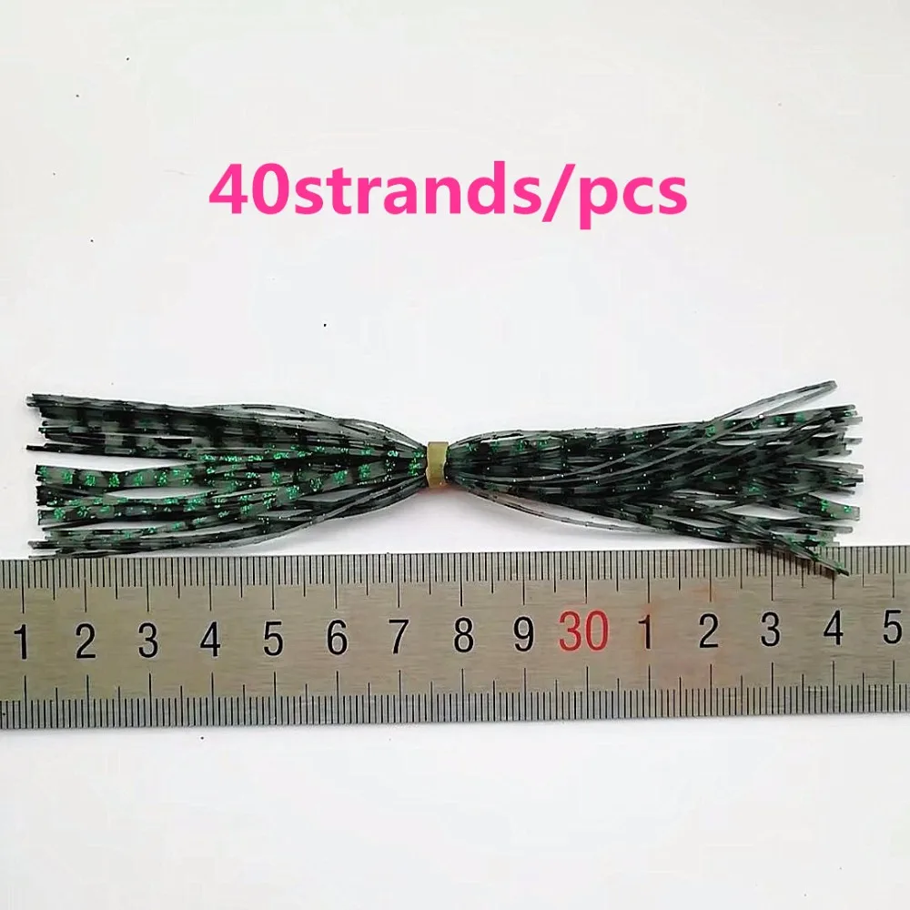 50 Bundles 13cm Length Fly Tying Rubber Threads Skirts Silicone Straps for Flies Lure Beard wire Making---21
50 Bundles 13cm Length Fly Tying Rubber Threads Skirts Silicone Straps for Flies Lure Beard wire Making---21