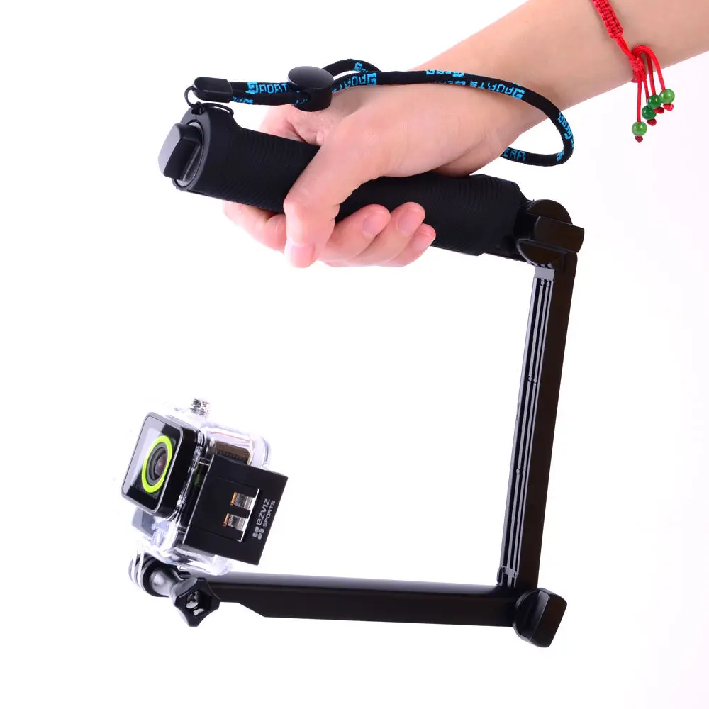 GoPro 3 3 way Selfie Handheld Stick Monopod складной держатель GoPro hero 4 3 + 3
GoPro 3 3 way Selfie Handheld Stick Monopod складной держатель GoPro hero 4 3 + 3