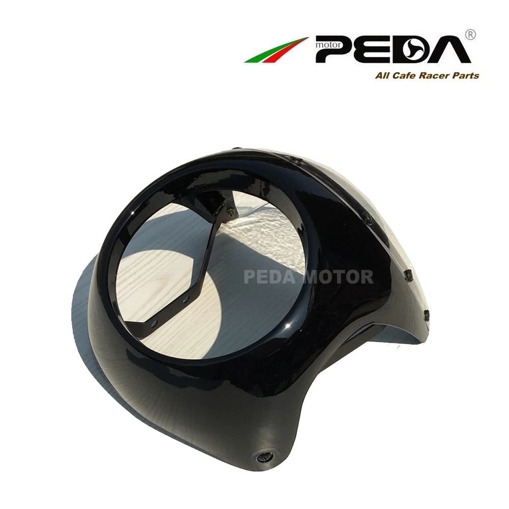 PEDA Cafe Racer Windshield Motorcycle headlight round plastic cover Universal 7 Fairing Screen Black Vintage Windscreen 16cm 18c
PEDA Cafe Racer Windshield Motorcycle headlight round plastic cover Universal 7 Fairing Screen Black Vintage Windscreen 16cm 18c