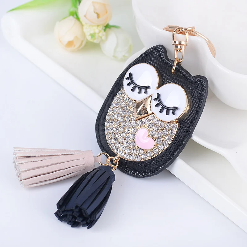 Fashion Car Full Crystal Rhinestone Owl Key Chain Golden Chain Keychain Bag Car Hanging Pendant Jewel CH3518
Fashion Car Full Crystal Rhinestone Owl Key Chain Golden Chain Keychain Bag Car Hanging Pendant Jewel CH3518