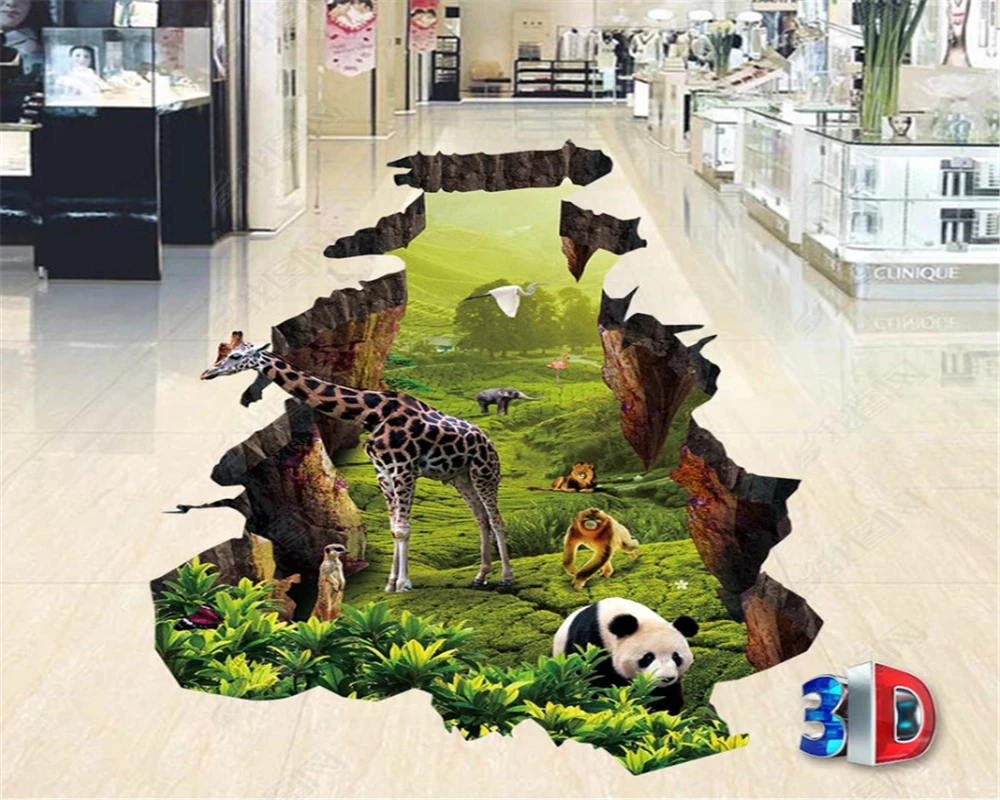 beibehang wallpaper for walls in rolls mural Animal world 3D floor decoration wallpaper outdoor painting self adhesive wallpaper
beibehang wallpaper for walls in rolls mural Animal world 3D floor decoration wallpaper outdoor painting self adhesive wallpaper