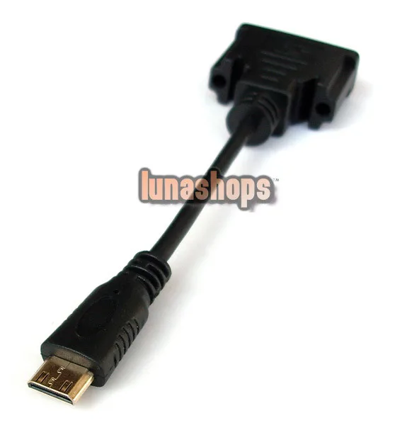 LN002224 Mini HDMI-compatible Male to DVI 24+1 Female Cable Adapter For Camera Mobilephone etc.
LN002224 Mini HDMI-compatible Male to DVI 24+1 Female Cable Adapter For Camera Mobilephone etc.