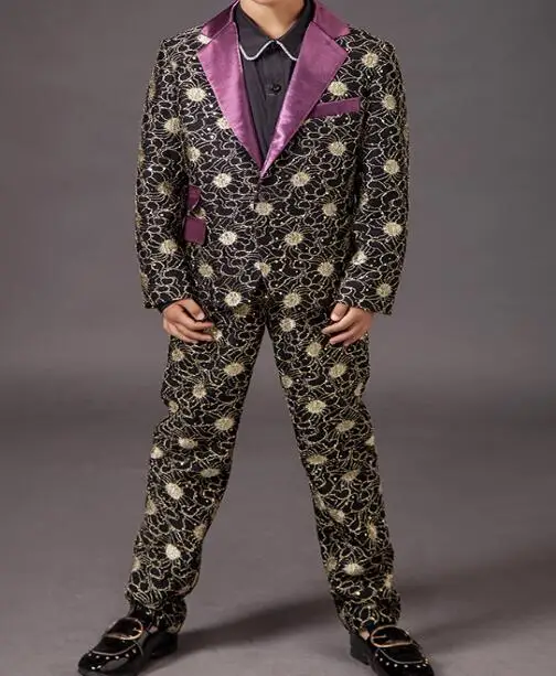 S-5XL Hot / Spring Men's New Fashion Characteristic personality Small Suit Speech Singing Costume
S-5XL Hot / Spring Men's New Fashion Characteristic personality Small Suit Speech Singing Costume