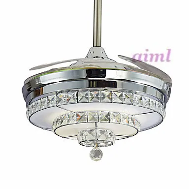 36inch 90cm 42inch 107cm Invisible k9 Crystal Ceiling Fan Modern/Contemporary Living Room Remote Control Led Fan 85-265v
36inch 90cm 42inch 107cm Invisible k9 Crystal Ceiling Fan Modern/Contemporary Living Room Remote Control Led Fan 85-265v