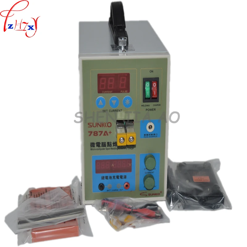 Spot Welder with LED light Battery Welder Applicable Notebook & Phone Battery Precision Welding Pedal 787A+ Battery Spot Welder
Spot Welder with LED light Battery Welder Applicable Notebook & Phone Battery Precision Welding Pedal 787A+ Battery Spot Welder