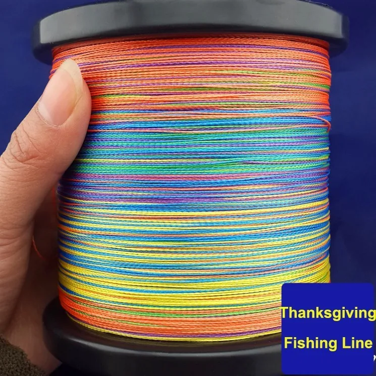 Multicolor 1000M 4 Stands Strong Power Multifilament PE Braided Fishing Line Fishing Tackle Shop
Multicolor 1000M 4 Stands Strong Power Multifilament PE Braided Fishing Line Fishing Tackle Shop