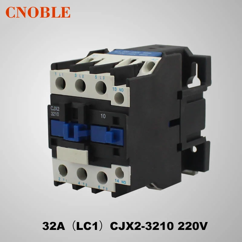 Контактор переменного тока 32A (LC1) CJX2-3210 220V, напряжение катушки, серебристый контакт
Контактор переменного тока 32A (LC1) CJX2-3210 220V, напряжение катушки, серебристый контакт