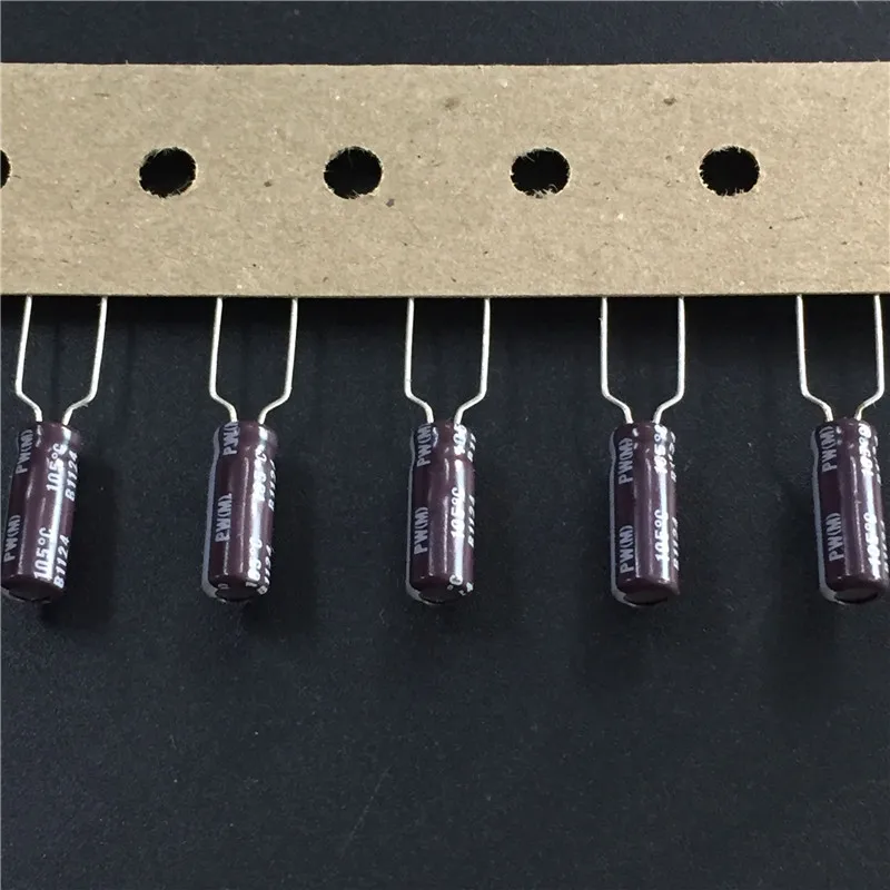 100pcs 47uF 10V NICHICON PW Series 4x11mm Low Impedance Long Life 10V47uF Aluminum Electrolytic capacitor
100pcs 47uF 10V NICHICON PW Series 4x11mm Low Impedance Long Life 10V47uF Aluminum Electrolytic capacitor