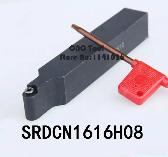 SRDCN1616H08 16*16mm Metal Lathe Cutting Tools Lathe Machine CNC Turning Tools External Turning Tool Holder S-Type SRDCN
SRDCN1616H08 16*16mm Metal Lathe Cutting Tools Lathe Machine CNC Turning Tools External Turning Tool Holder S-Type SRDCN