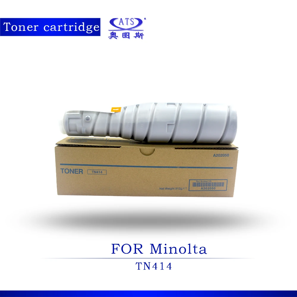 Copier spare parts 1PCS 512g Toner Photocopy Machine Cartridge for Minolta Compatible TN414 Bizhub BH 363 423
Copier spare parts 1PCS 512g Toner Photocopy Machine Cartridge for Minolta Compatible TN414 Bizhub BH 363 423