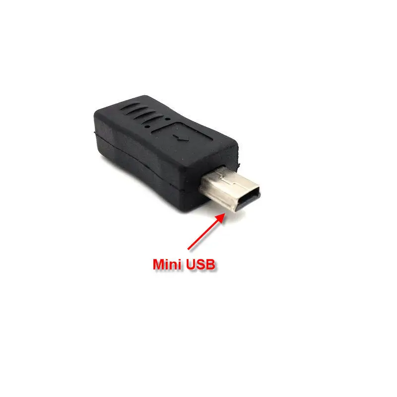 Фото 1 шт. микро USB гнездо на мини штекер разъем адаптер кабель передачи данных
