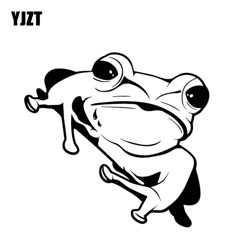 YJZT 15.7CM*14.9CM Frog Originality Decoration Car Trunk Car Stickers Vinyl Decal Black/Silver C4-1263
YJZT 15.7CM*14.9CM Frog Originality Decoration Car Trunk Car Stickers Vinyl Decal Black/Silver C4-1263