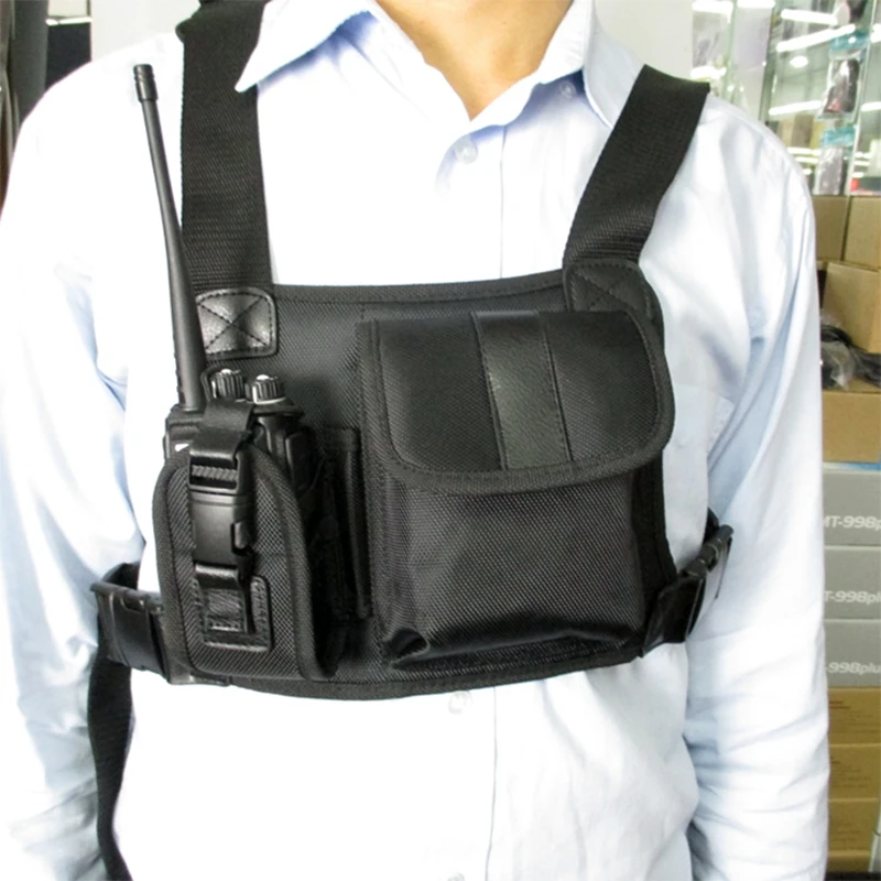Outdoor Tactical Vest Radio Harness Chest Front Pack Pouch Holster Vest Rig bag for Walkie Talkie Tactical Headsets & Accessorie
Outdoor Tactical Vest Radio Harness Chest Front Pack Pouch Holster Vest Rig bag for Walkie Talkie Tactical Headsets & Accessorie